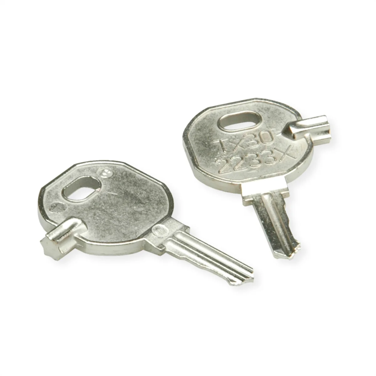 SCHROFF Ersatzschlüssel Nr. 2233 TX30, 2er-Pack