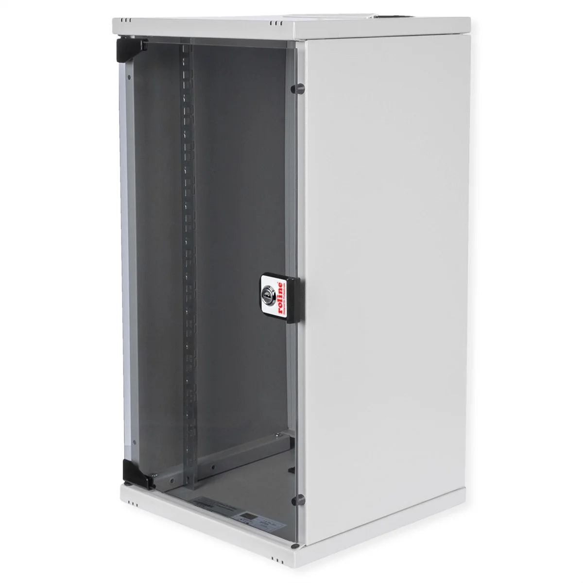 ROLINE 10-Zoll Wandgehäuse 12 HE, 312x300 BxT grau