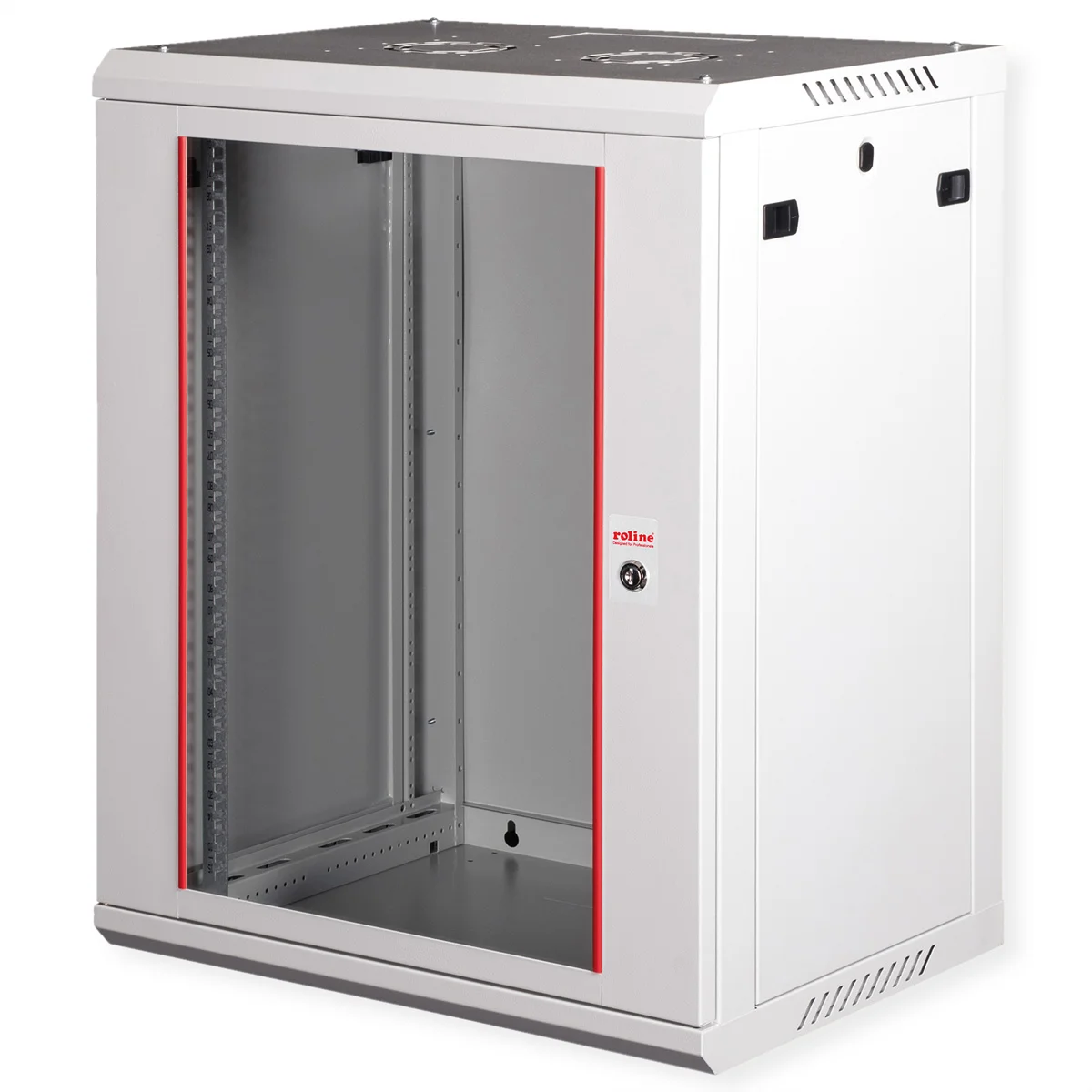 ROLINE 19-Zoll Wandgehäuse Basic Plus 15HE, 600x450 BxT grau