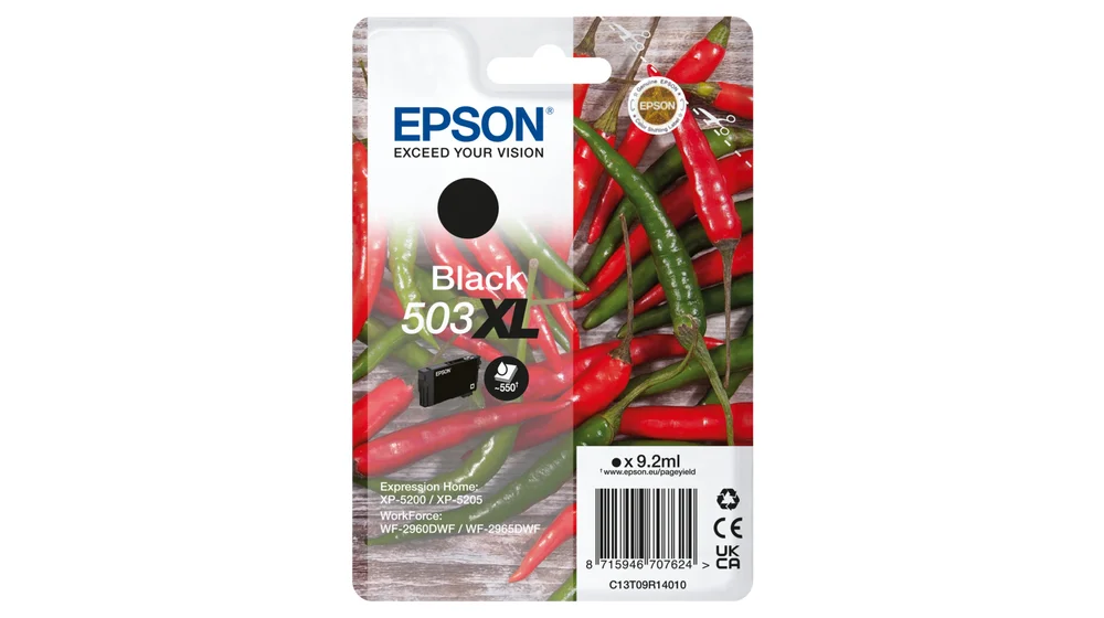 Epson 503XL Druckerpatrone 1 Stück(e) Kompatibel Hohe (XL-) Ausbeute Schwarz