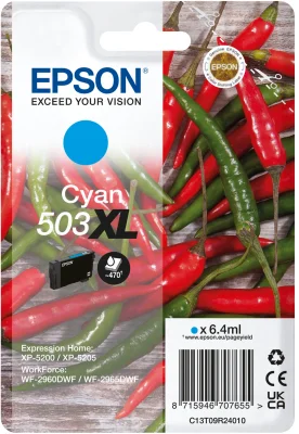 Epson 503XL Druckerpatrone 1 Stück(e) Original Hohe (XL-) Ausbeute Cyan
