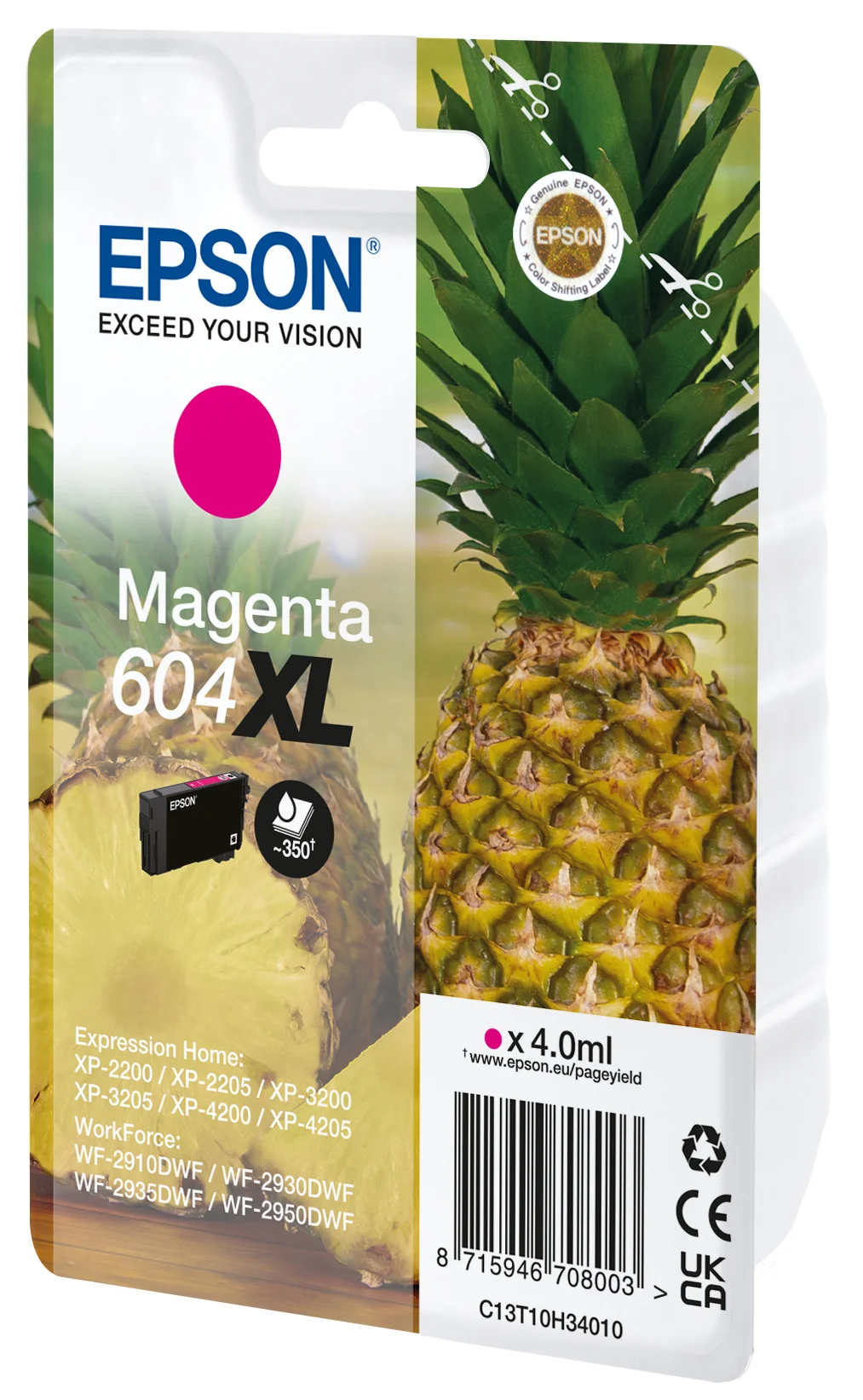 Epson 604XL Druckerpatrone 1 Stück(e) Original Hohe (XL-) Ausbeute Magenta