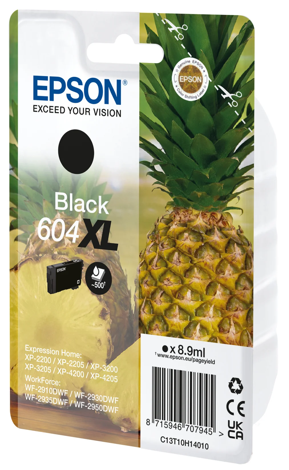 Epson 604XL Druckerpatrone 1 Stück(e) Original Hohe (XL-) Ausbeute Schwarz