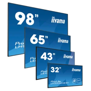 iiyama ProLite LH3241S-B2, 80cm (31,5''), Full HD, USB, RS232, Ethernet, Kit (RS232), schwarz