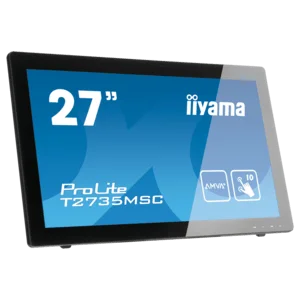 iiyama ProLite T2755MSC-B1, 68,6cm (27''), Projected Capacitive, Full HD, USB, Kit (USB), schwarz