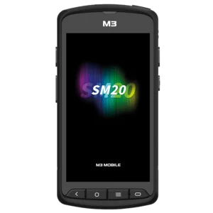 M3 Mobile SM20F, 2D, SE4750, 12,7cm (5''), GPS, BT (5.1), WLAN, 4G, NFC, Android, GMS, RB, schwarz