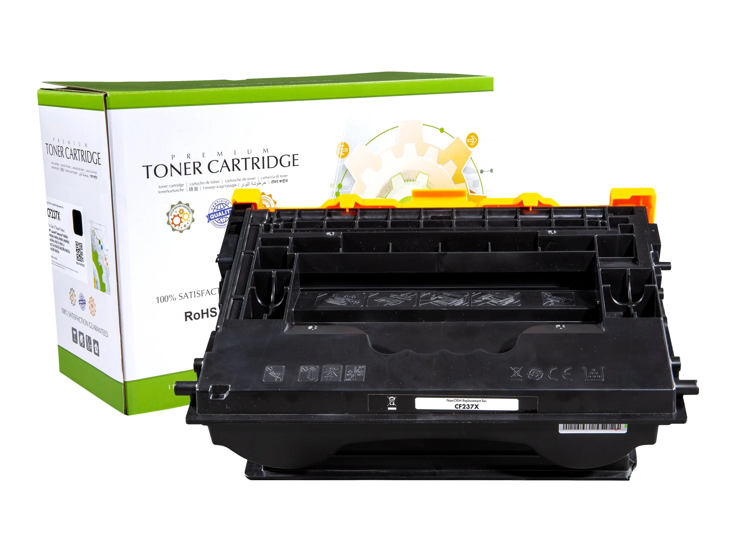 STATIC cartr HP CF237X blk comp 25k