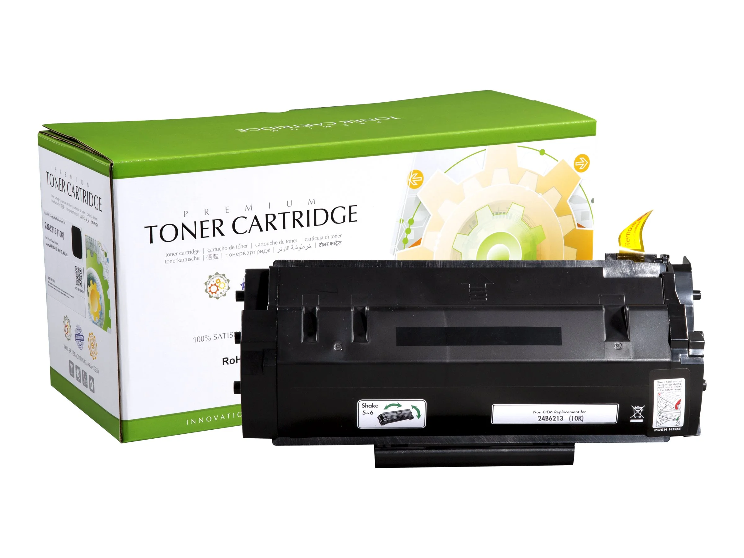 STATIC cartr Lexmark 24B6213 blk comp