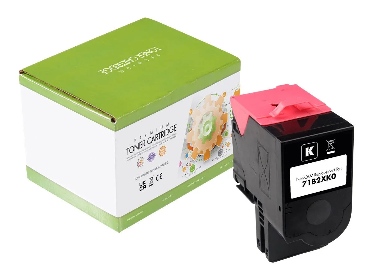 STATIC cartr Lexmark 71B2XK0 blk comp 8k