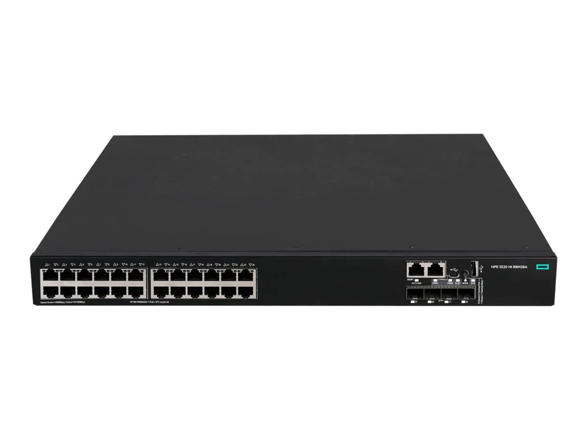 HPE 5520 24G PoE+ 4SFP+ HI Switch