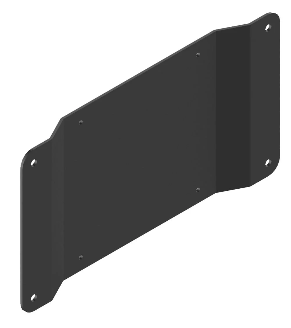 VESA Adapterplatte 200x100, schwarz