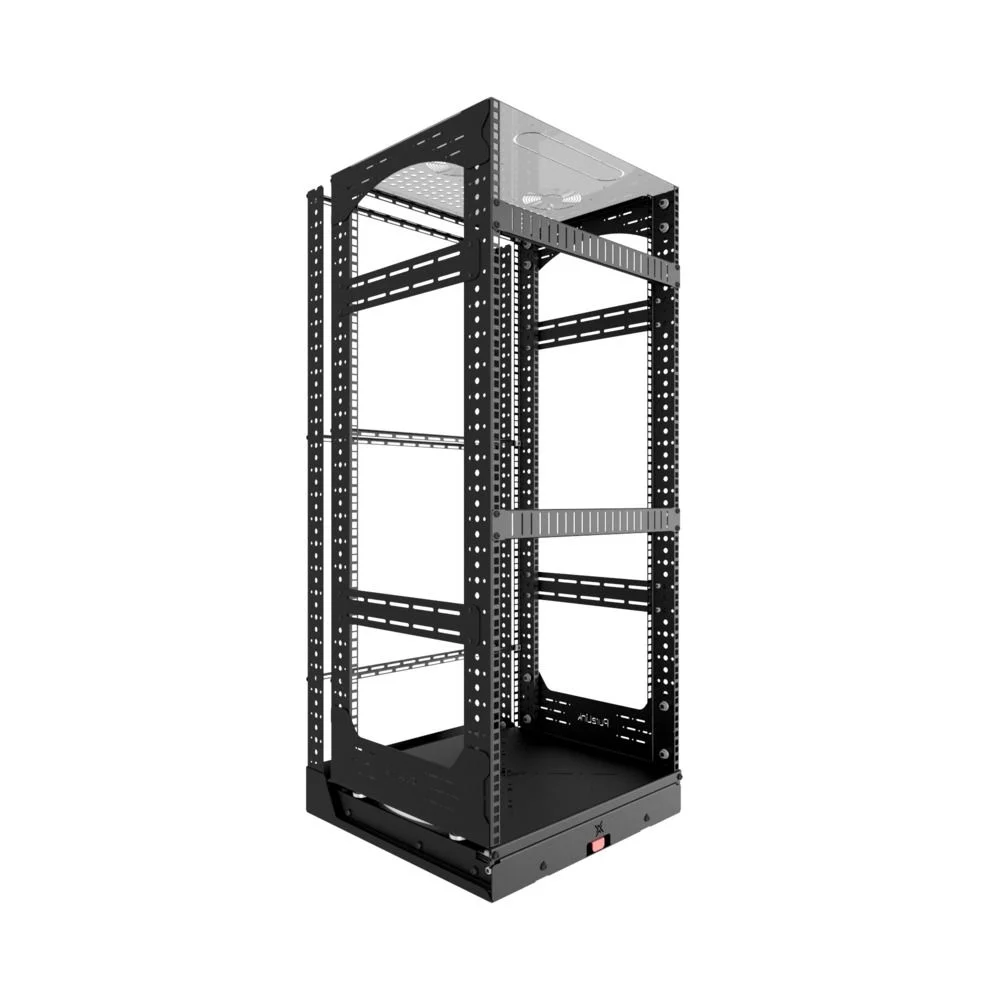 19" Ausziehbares und drehbares offenes Rack, 24RU
