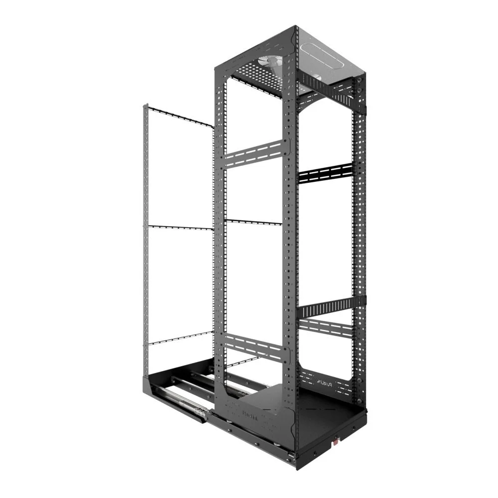 19" Hochbelastbares ausziehbares und drehbares Rack, 32RU