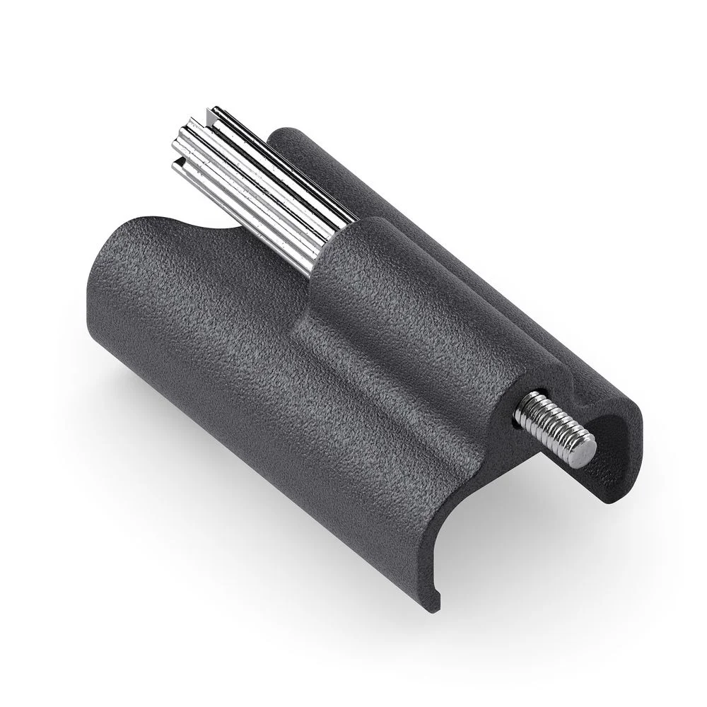 Satz mit 10 Stück - Abnehmbarer Tru-Lock-System Clip für PureInstall USB-C Kabel - schwarz