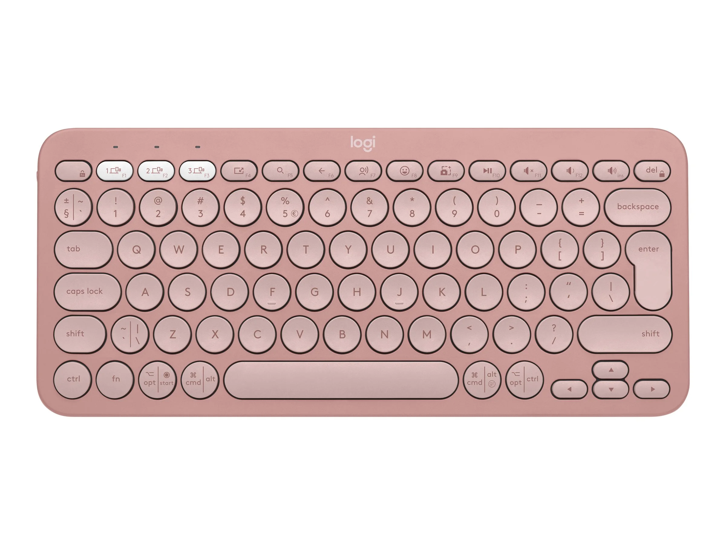 LOGI Pebble Keys 2 K380s TONAL ROSE (US)