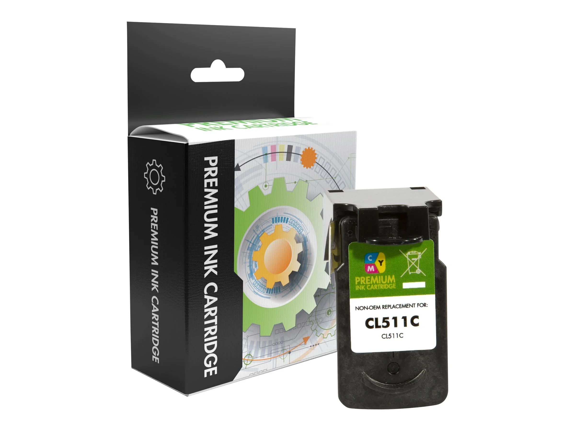 STATIC Ink cartr Canon CL-511 Tri-color