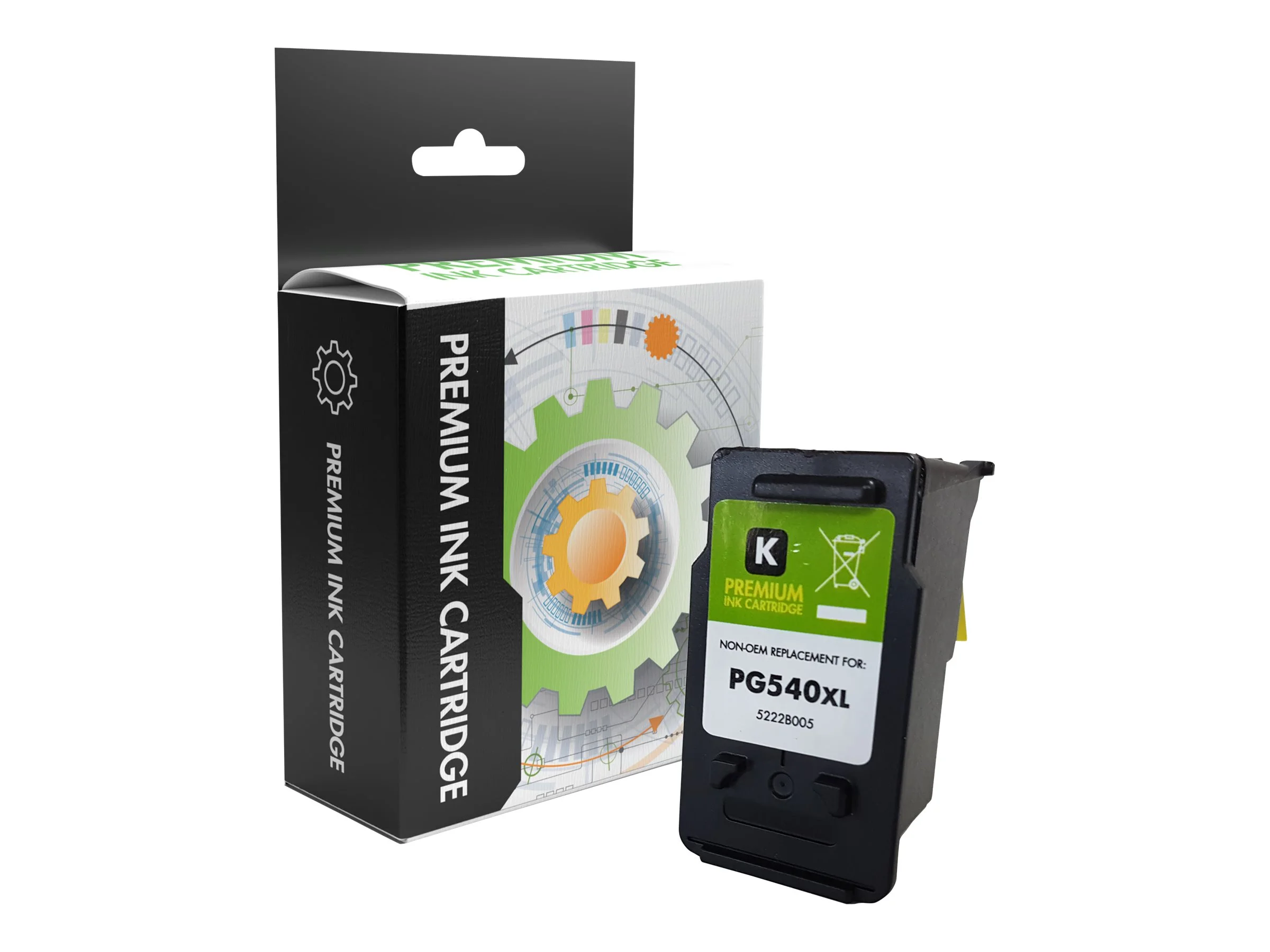 STATIC Ink cartr Canon rema PG-540XL blk