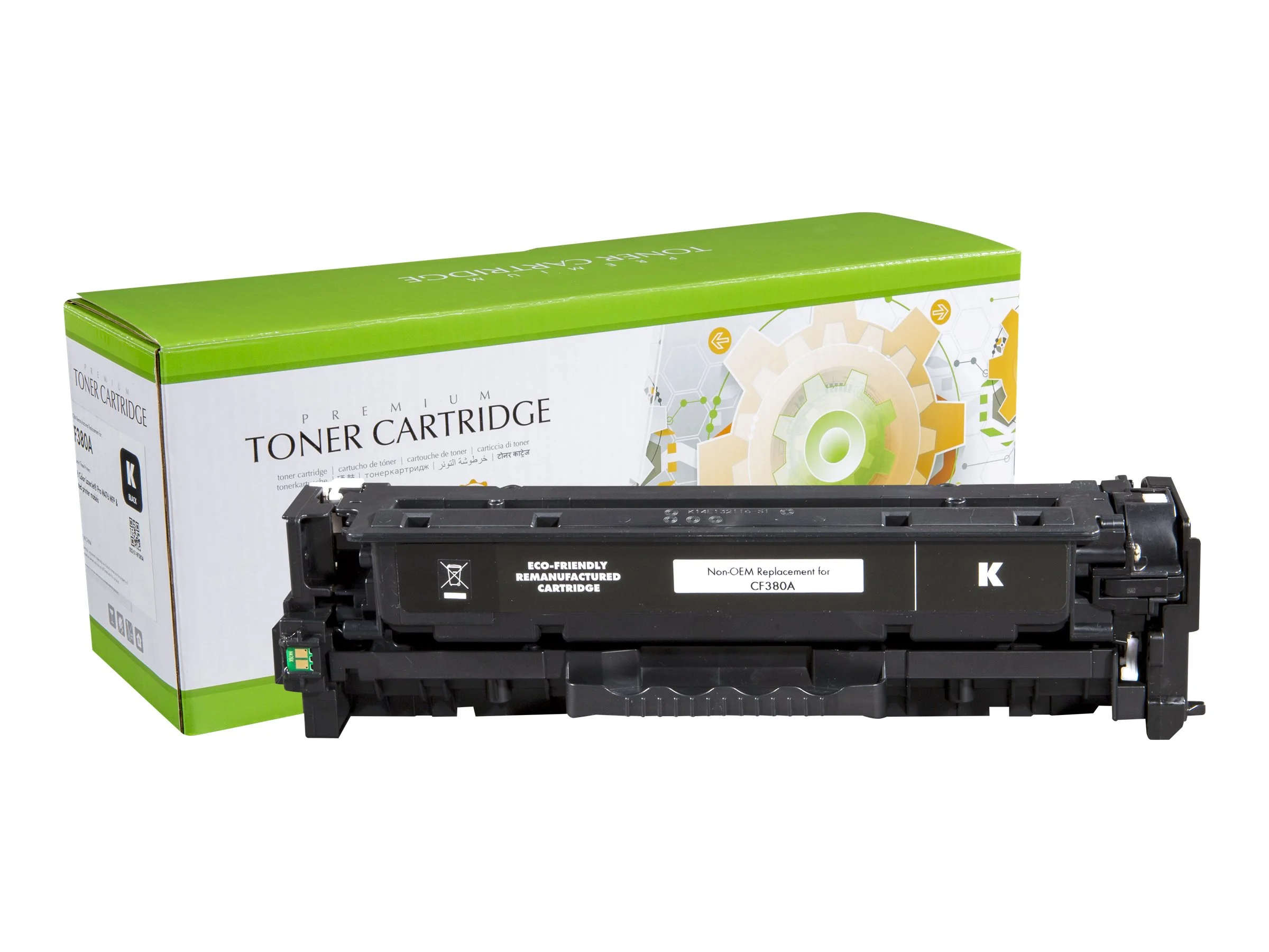 STATIC cartr HP CB380A blk reman 16.5k