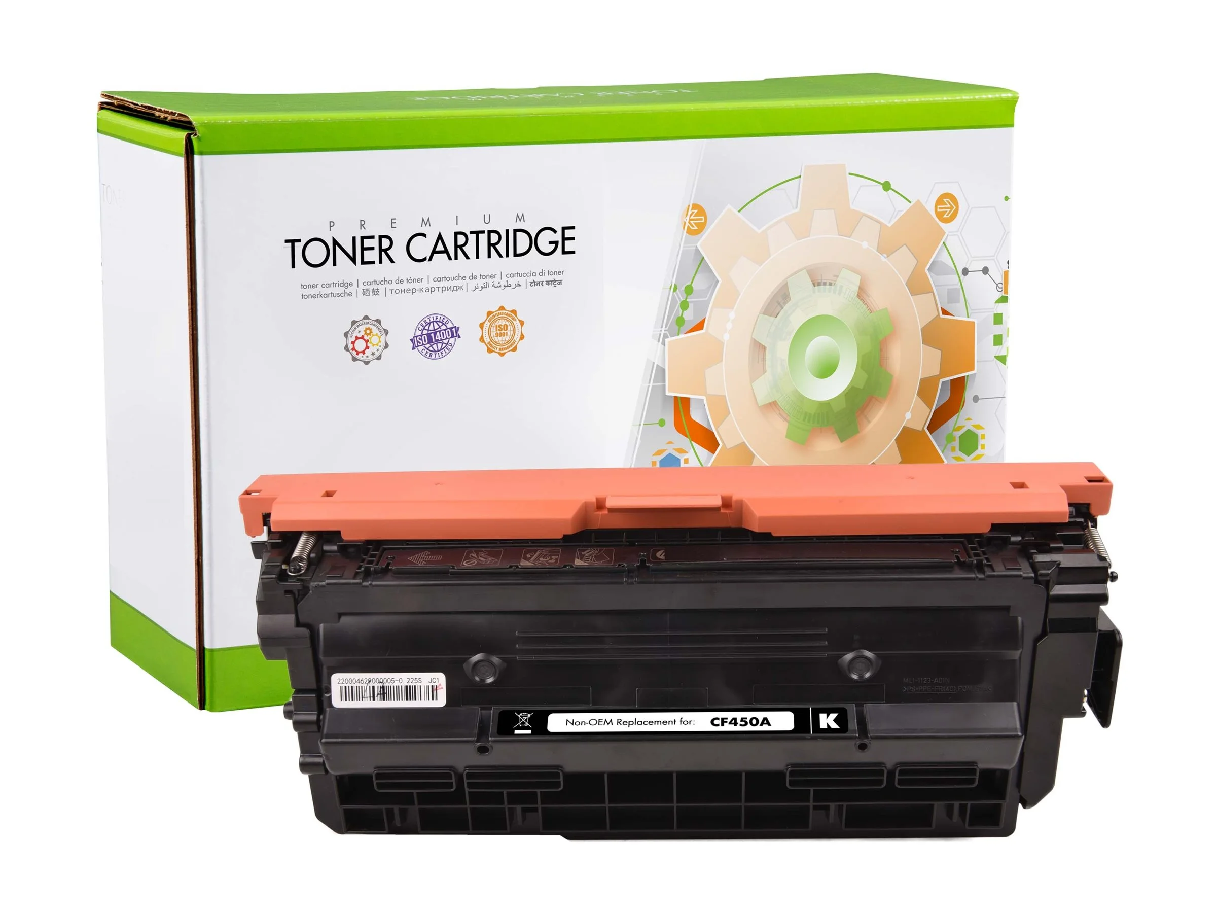 STATIC cartr HP CF450A blk reman 12.5k