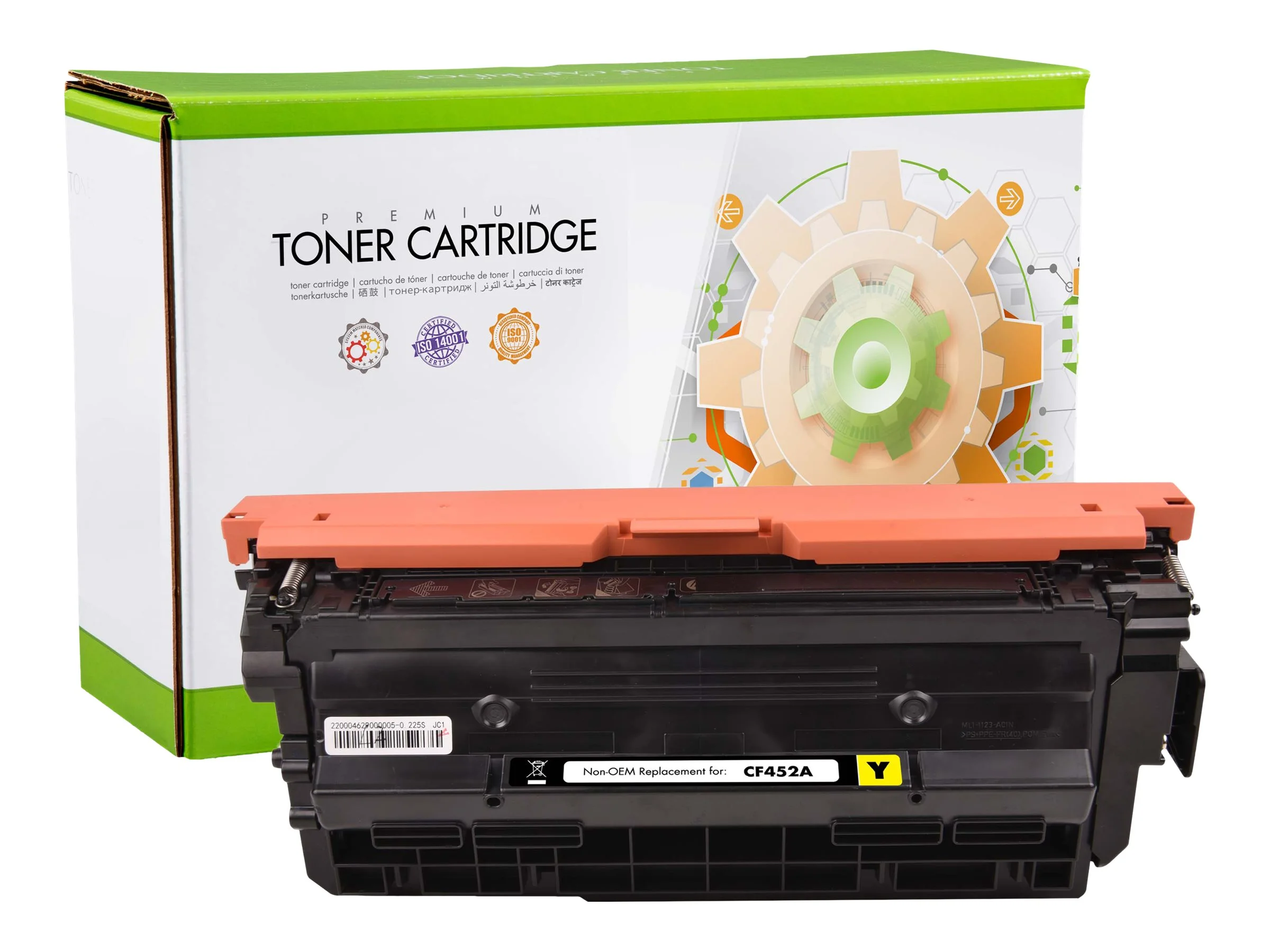 STATIC cartr HP CF452A ylw reman 10.5k