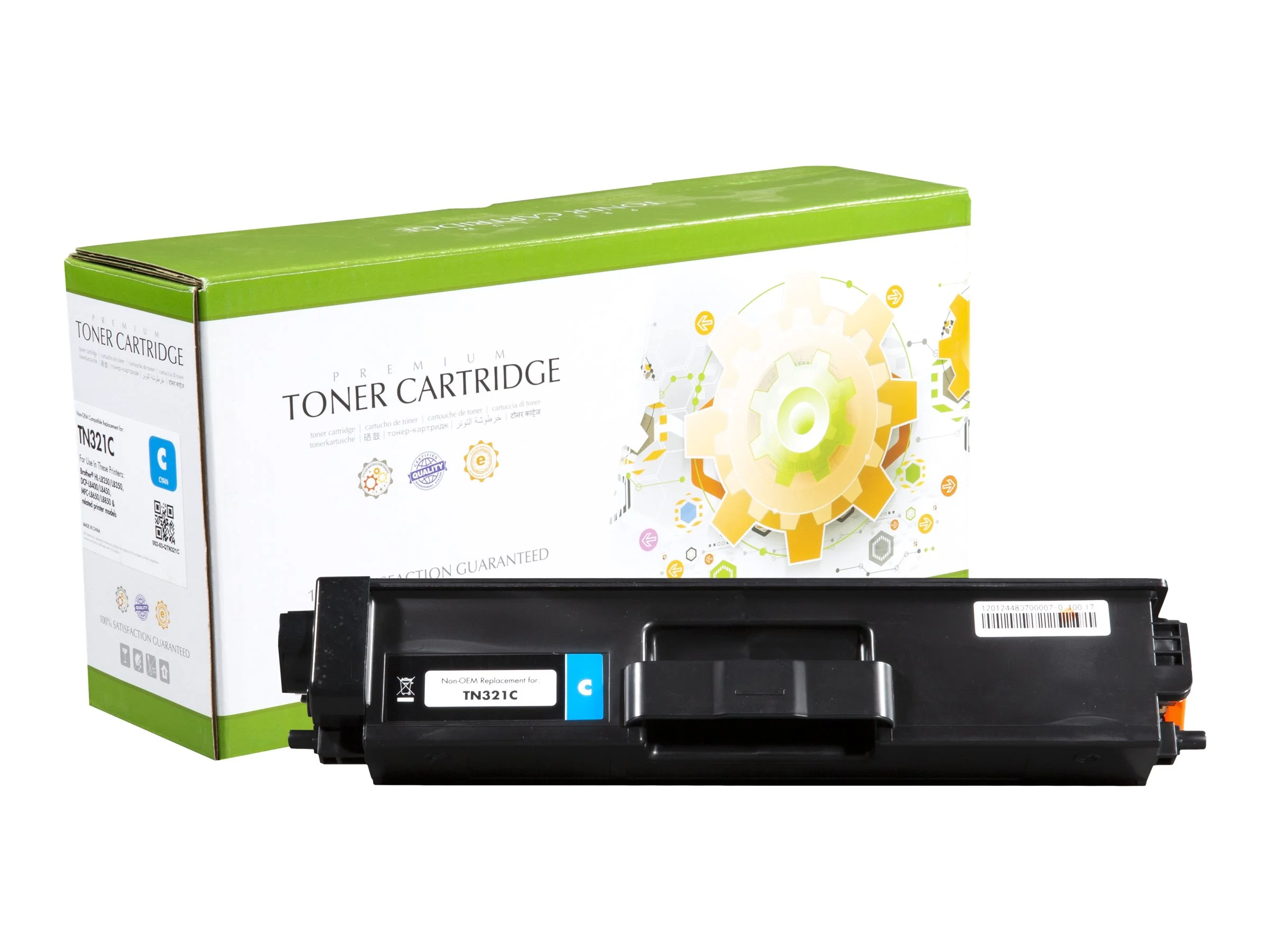 STATIC cartr KM TN-321C cyn reman 25k