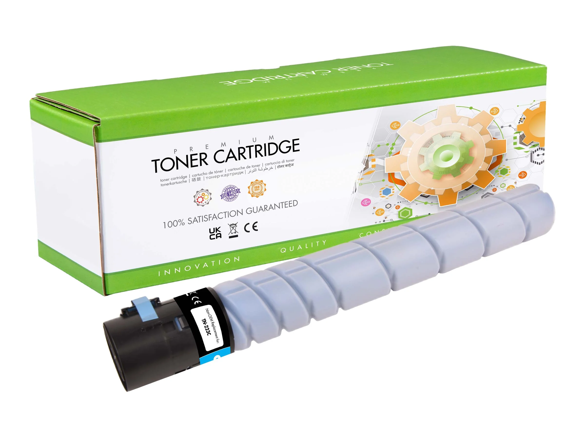 STATIC cartr KM TN-223C cyn reman 20k