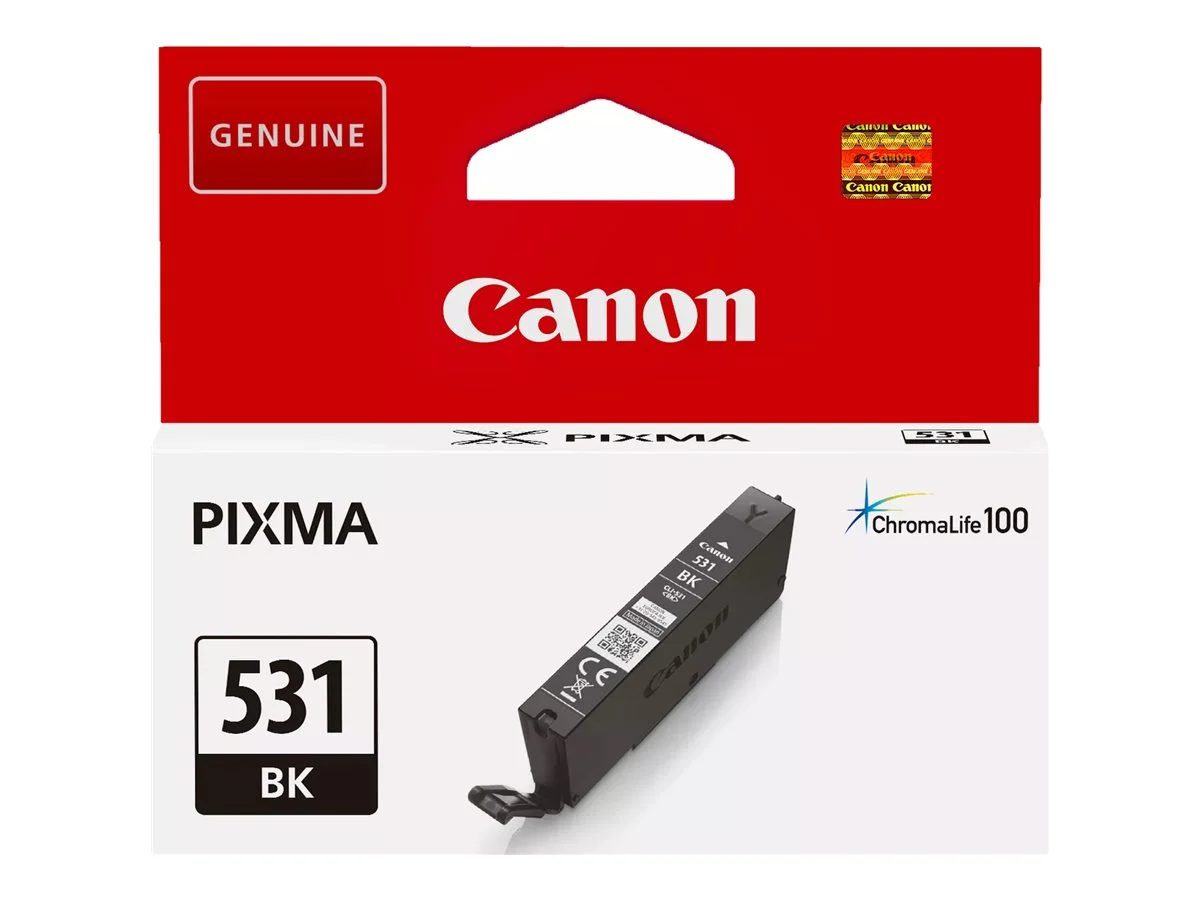 CANON cli-531 Ink Cartridge Black Europe