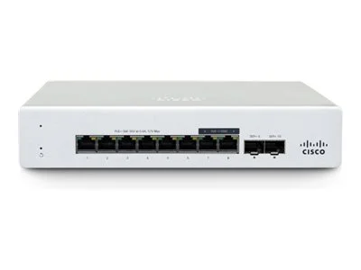 CISCO Meraki MS130-8X Cloud Mgd. 6GE