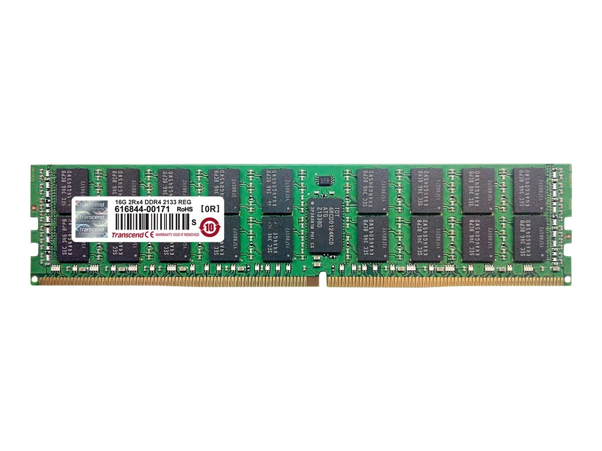 TRANSCEND REG-DIMM DDR4 16GB 2133 2Rx8