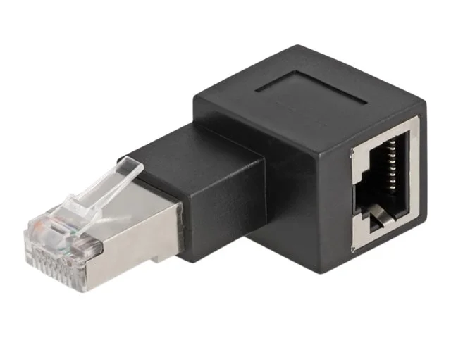 DELOCK RJ45 Stecker zu RJ45 Buchse 90