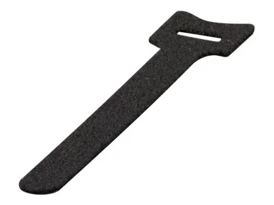 EFB Klettkabelbinder 10St/Pack Schwarz