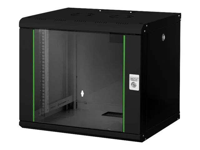 DIGITUS 48,3cm Wandschrank 9HE schwarz