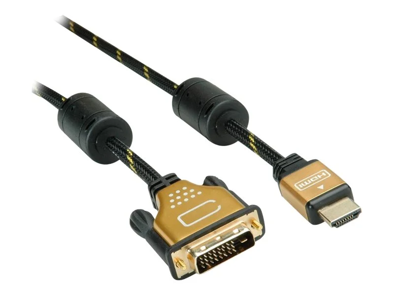 ROLINE GOLD Monitorkabel DVI-HDMI 7,5m