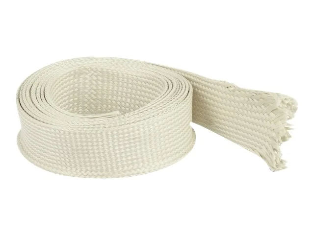 DELOCK Geflechtschlauch 2m x 25mm weiss