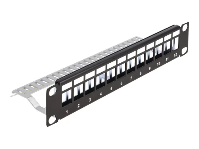 DELOCK 10 Keystone Patchpanel 12 Port