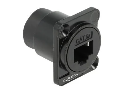 DELOCK D-Typ Modul RJ45 Cat.6A Buchse