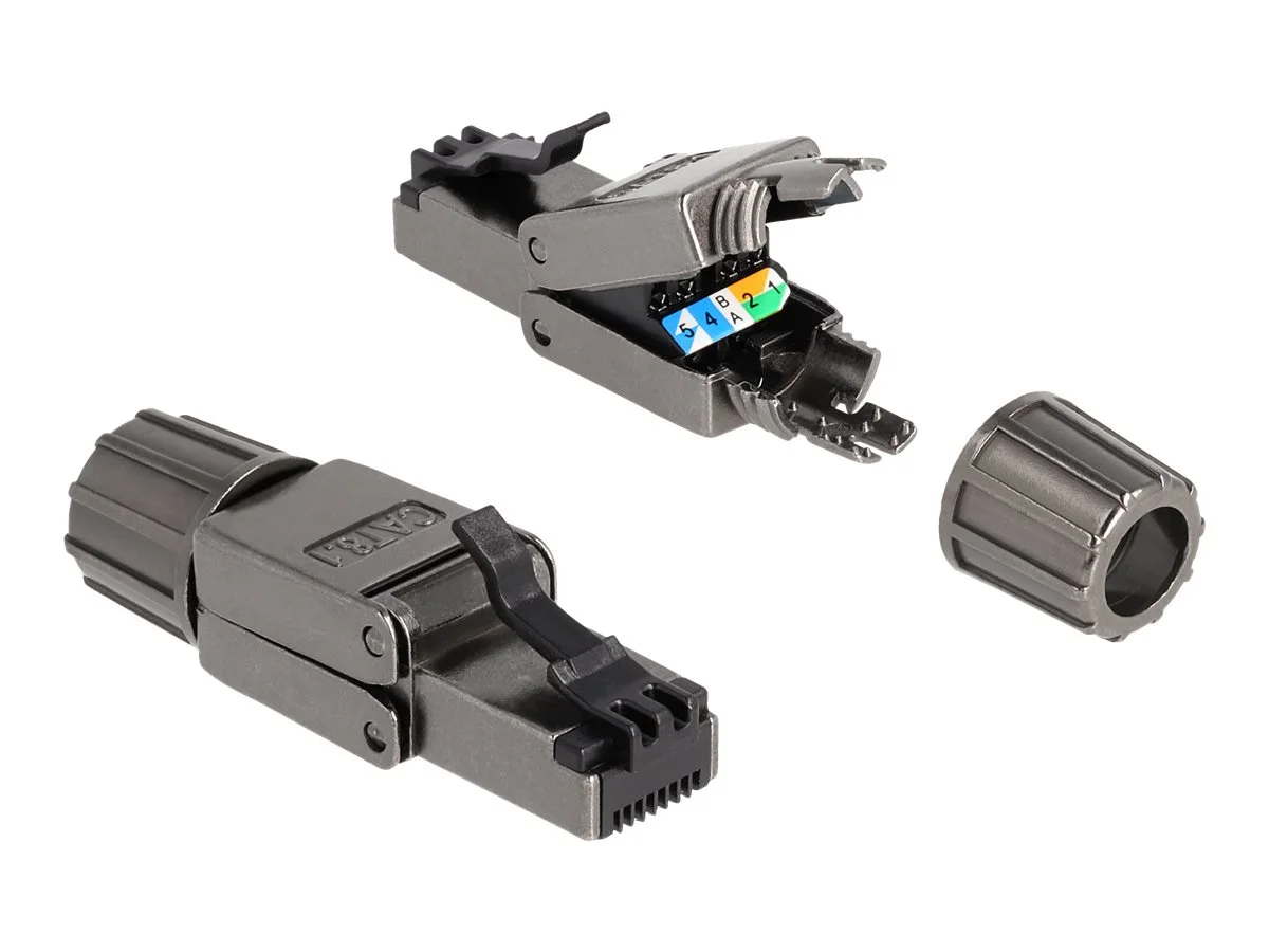DELOCK RJ45 Stecker Cat.8.1 STP