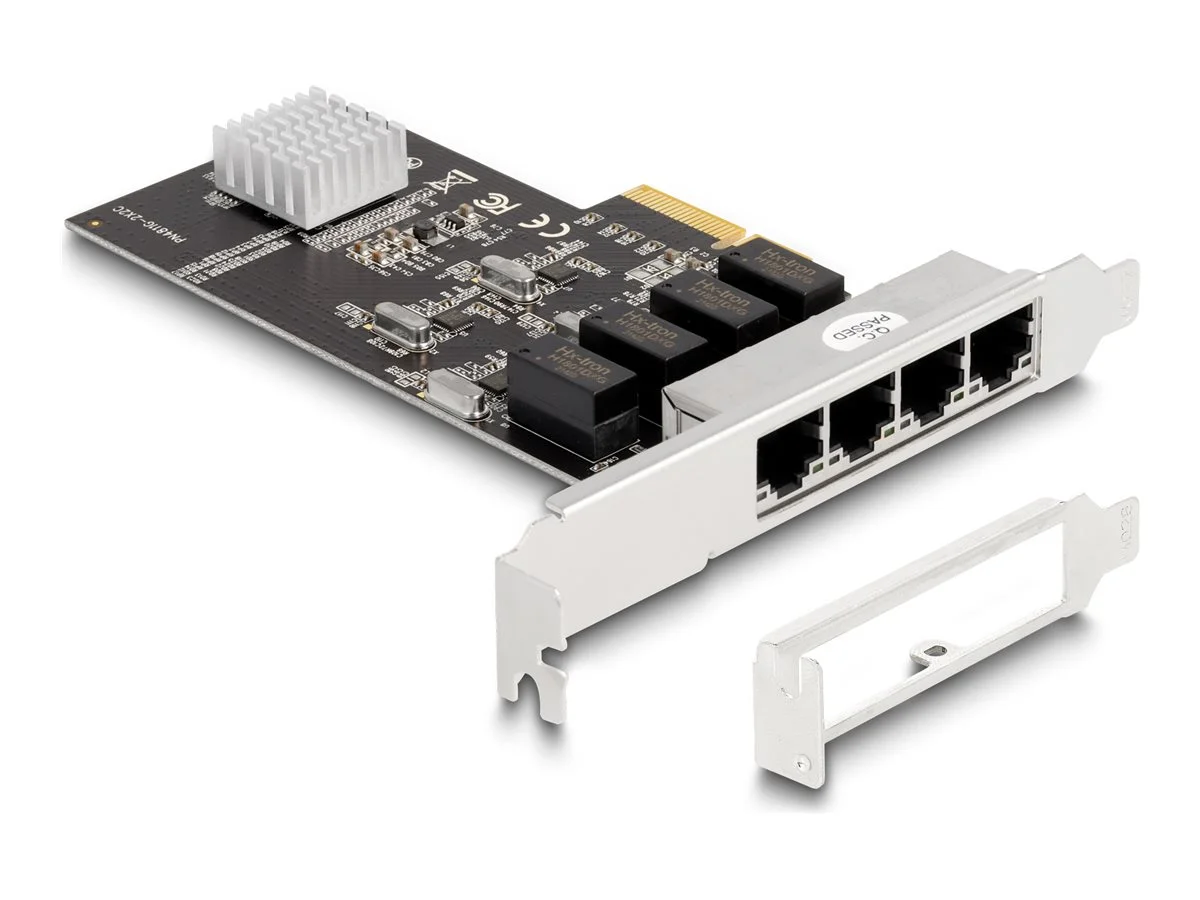 DELOCK PCI Express x4 Karte 4 x RJ45 LAN