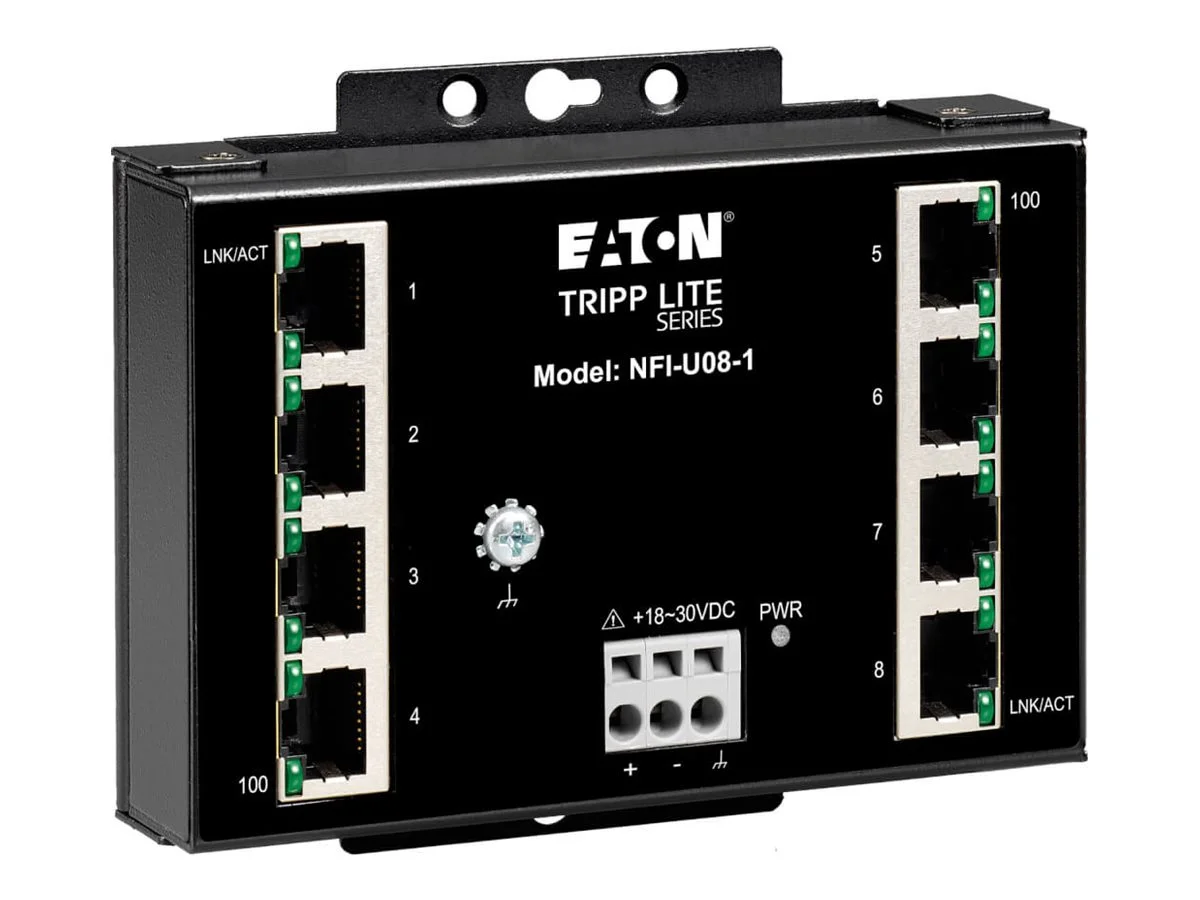 EATON TRIPPLITE 8-Port Switch