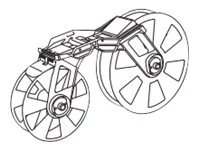 BROTHER MC-PP3WH Plastik Film (OPP) Band