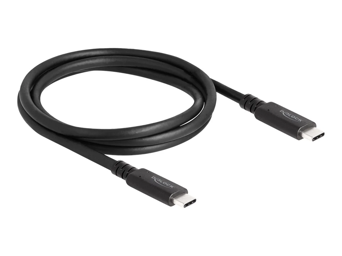 DELOCK USB4 40 Gbps Kabel koaxial 1,2m