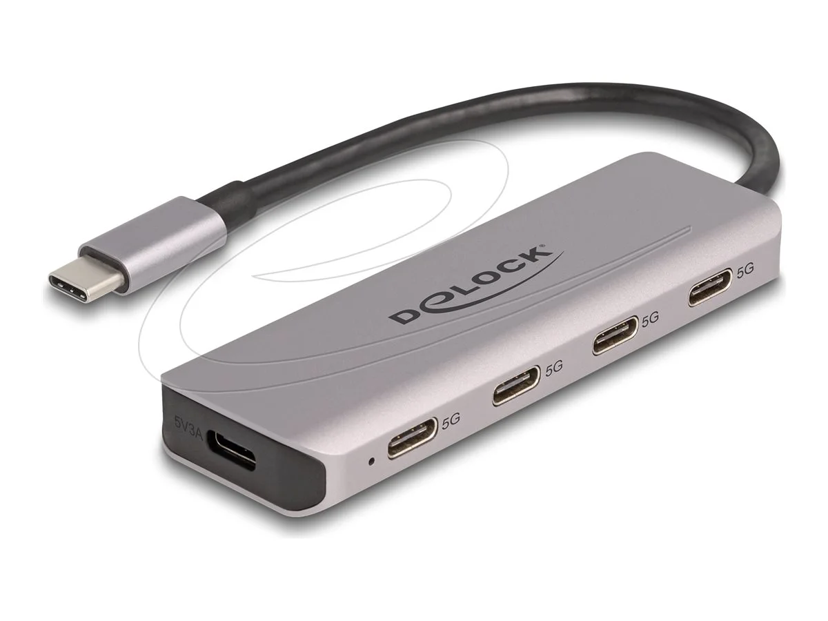 DELOCK USB 5 Gbps 4 Port USB Type-C Hub