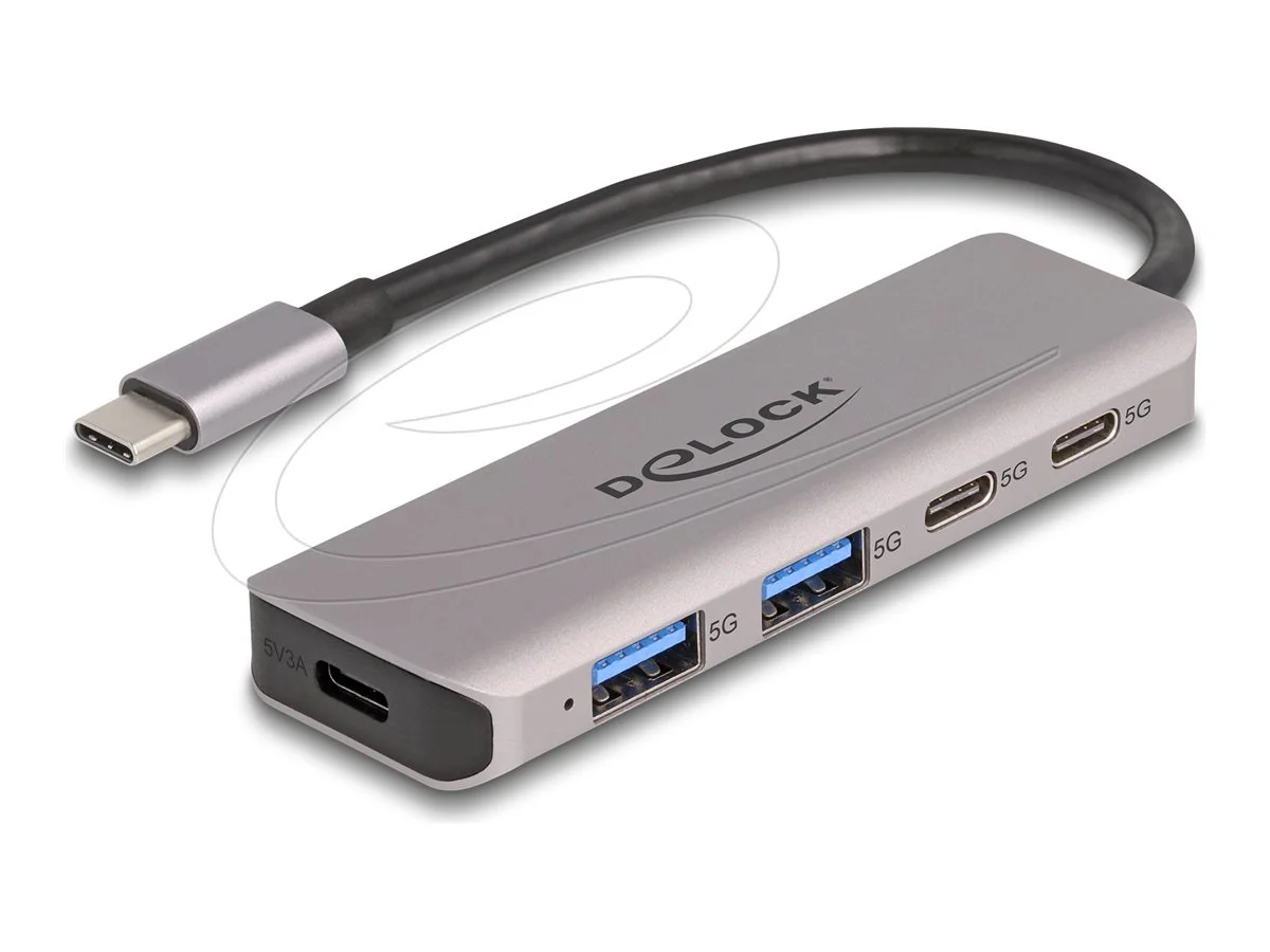 DELOCK USB 5 Gbps 2 Port USB Type-C Hub