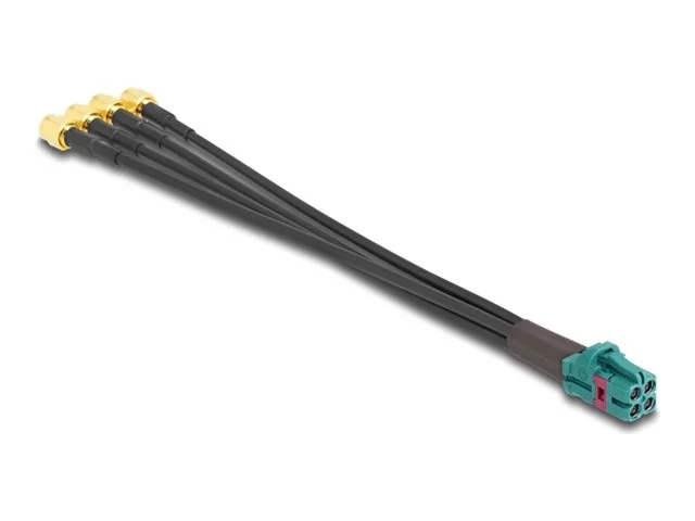 DELOCK Kabel Mini FAKRA Z zu 4xSMA B-Typ
