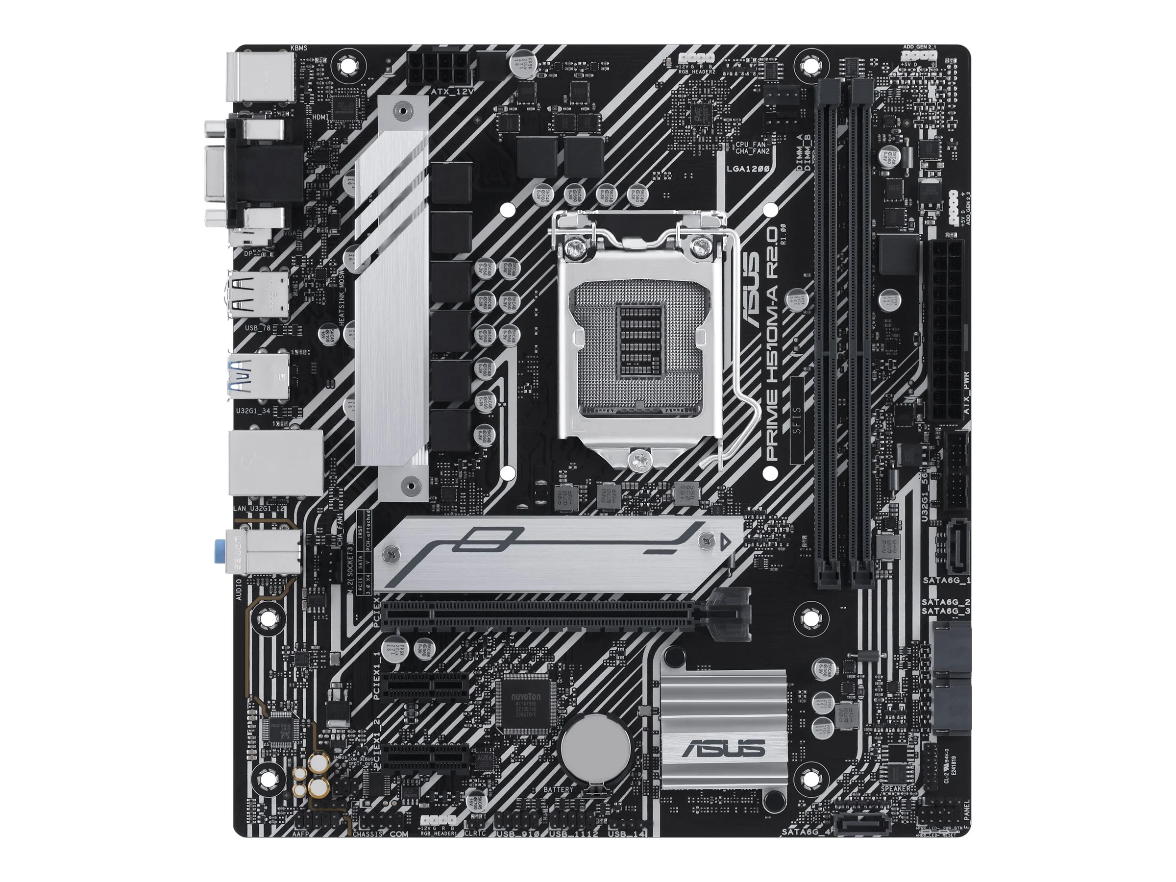 ASUS PRIME H510M-A R2.0 LGA1200 DDR4