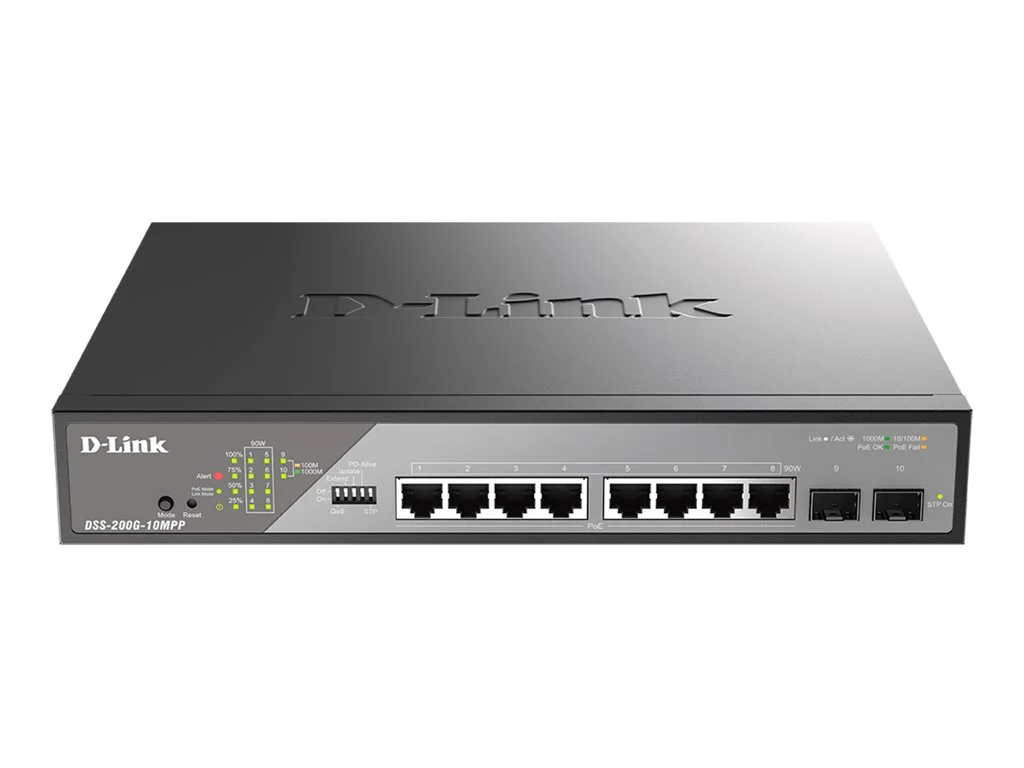 D-LINK DSS-200G-10MPP/E