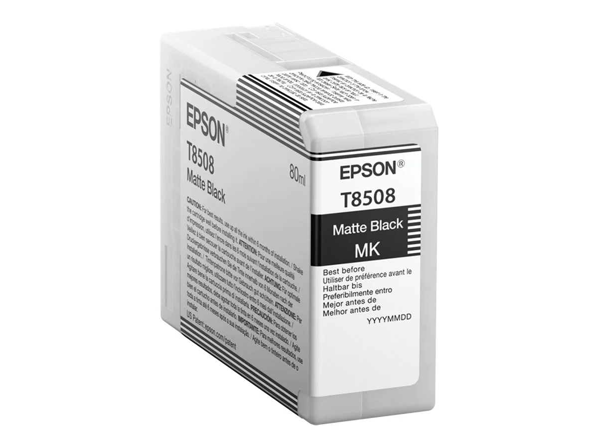 EPSON Singlepack Matte Black T85080N