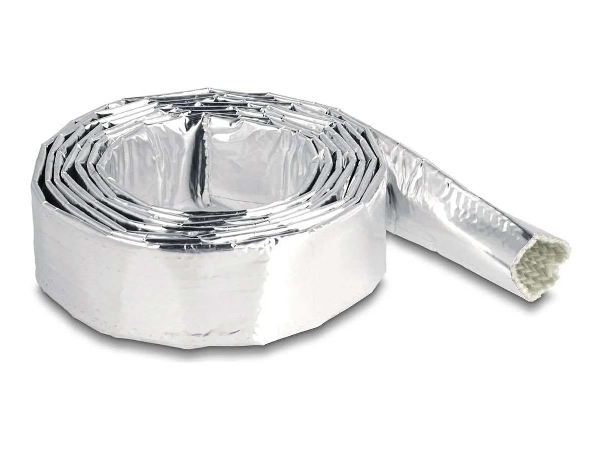 DELOCK Kabelschlauch Aluminium 2m x 20mm