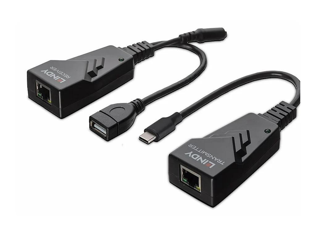 LINDY 100m USB 2.0 Typ C Cat.6 Extender