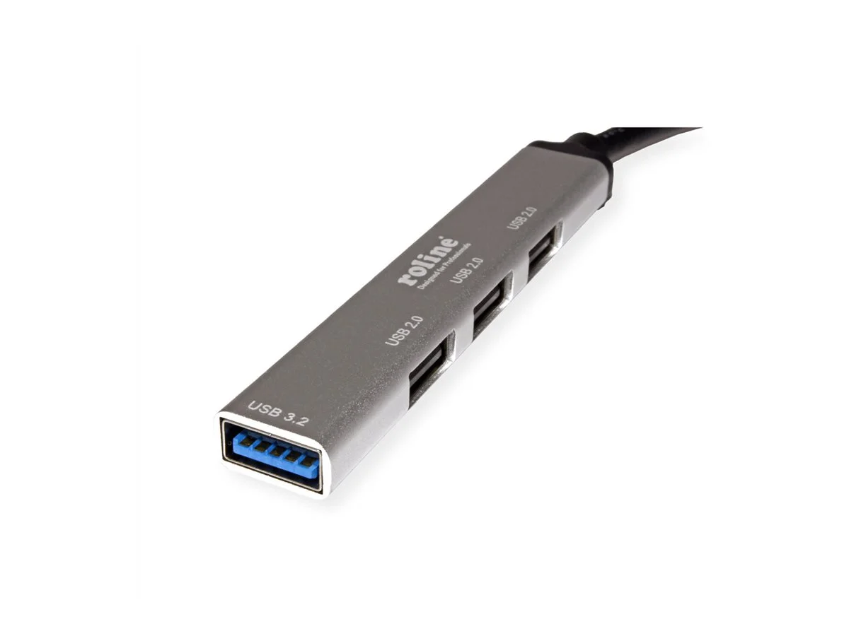 ROLINE USB 3.2 Gen 1 Hub 4fach Typ C